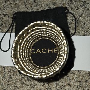 Cache Gold Coil Bangle Bracelet Set